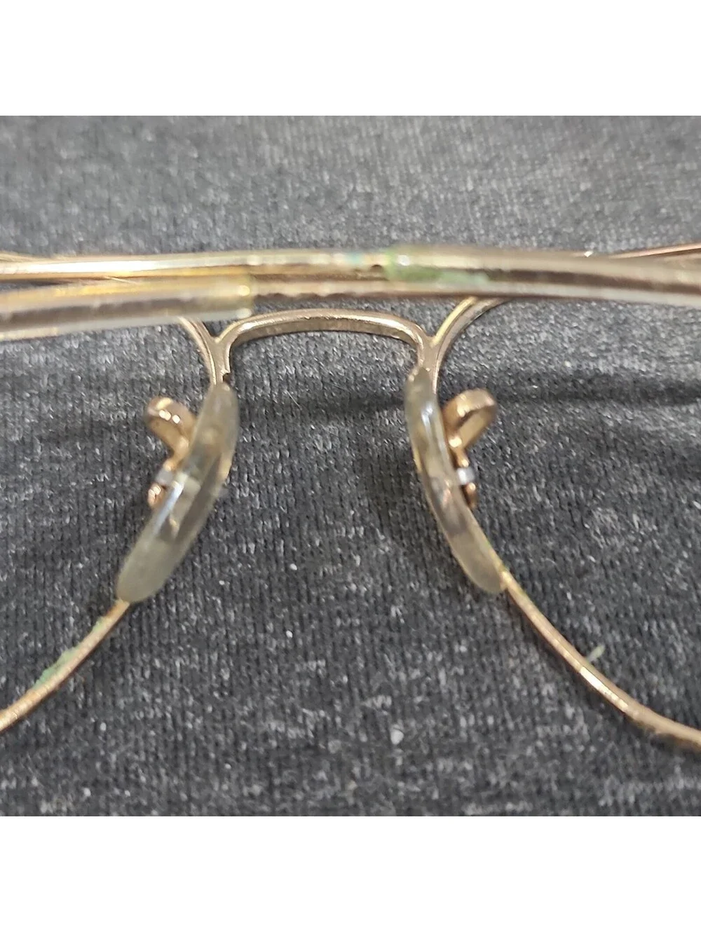 Ray Ban RB3136 Caravan 001 No Lenses Gold Metal Sunglasses Frame Only 55-15